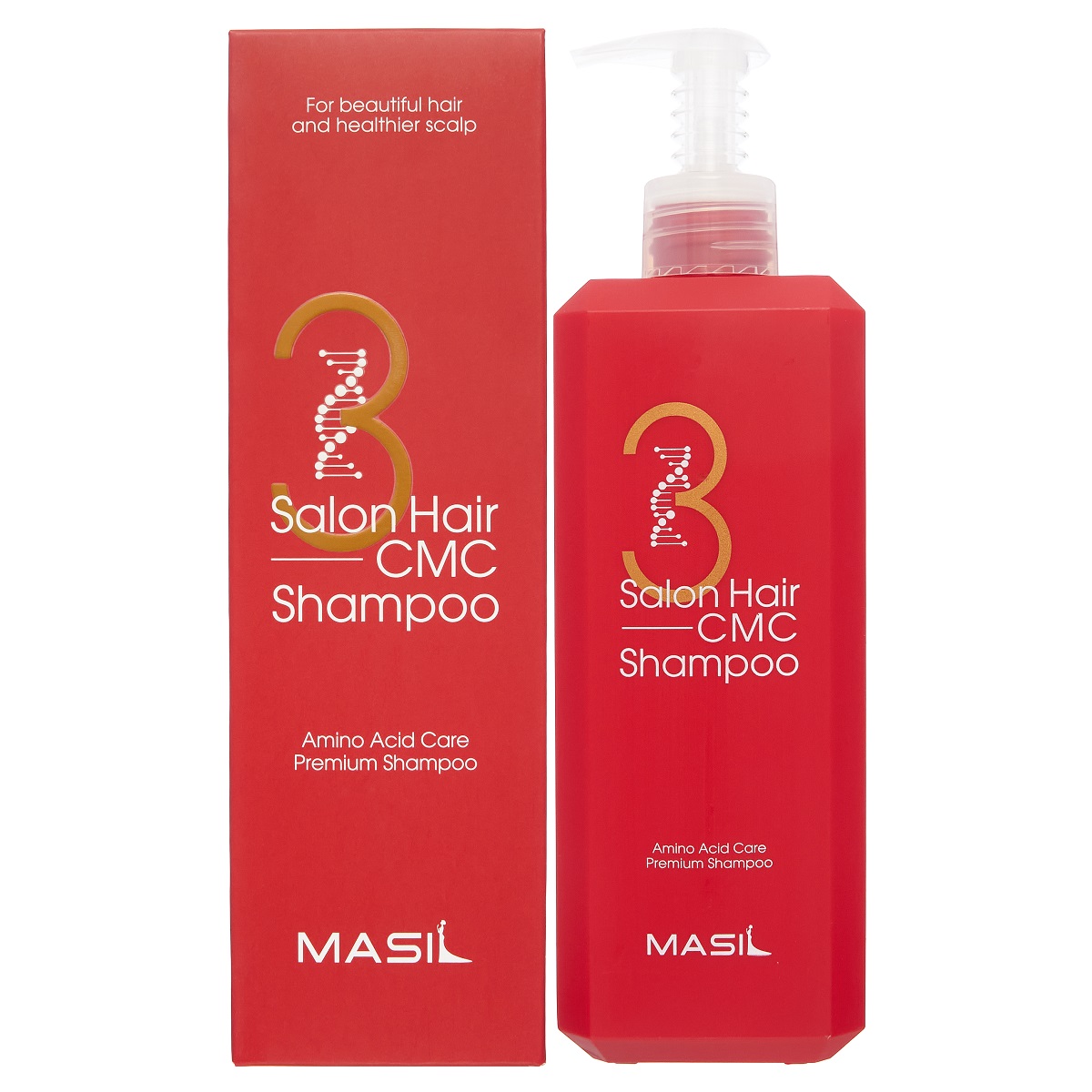 Масил Восстанавливающий шампунь с аминокислотами 3 Salon Hair CMC Shampoo, 500 мл (Masil, ) фото 0
