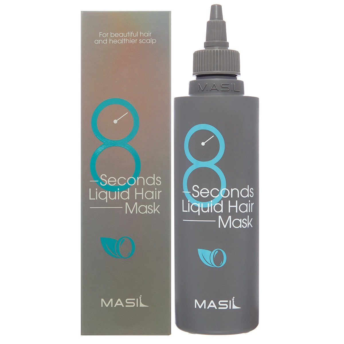 цена Masil Экспресс-маска для увеличения объёма волос 8 Seconds Liquid Hair Mask, 200 мл (Masil, )