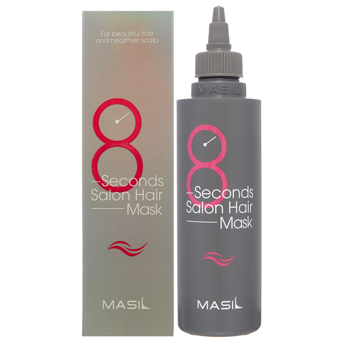 цена Masil Маска для быстрого восстановления волос 8 Seconds Salon Hair Mask, 200 мл (Masil, )