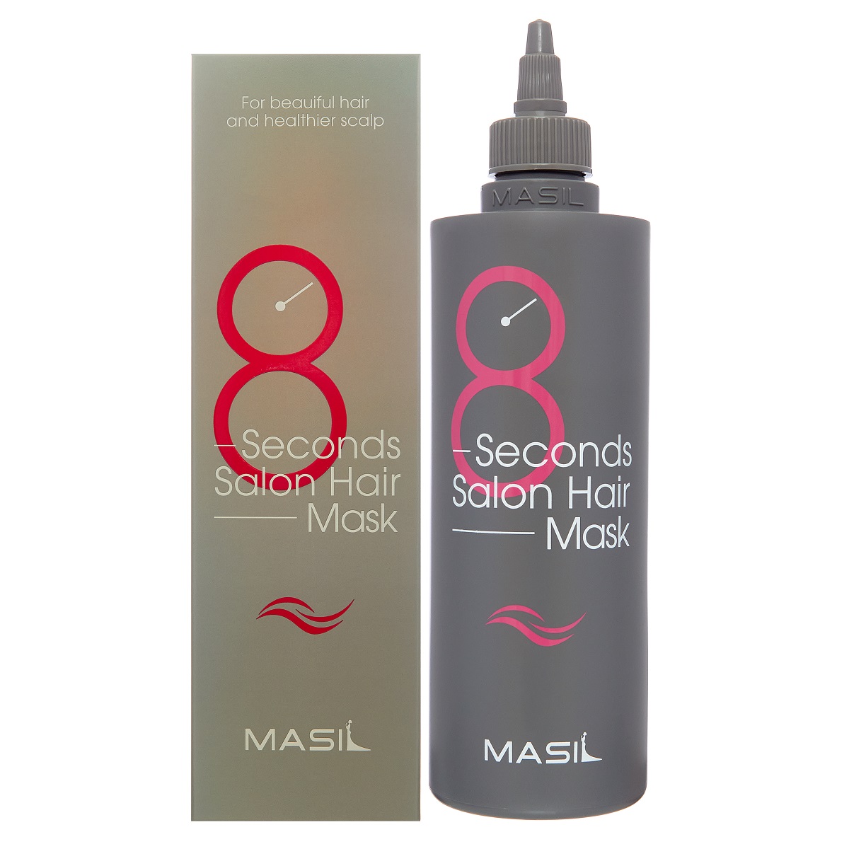 цена Masil Маска для быстрого восстановления волос 8 Seconds Salon Hair Mask, 350 мл (Masil, )