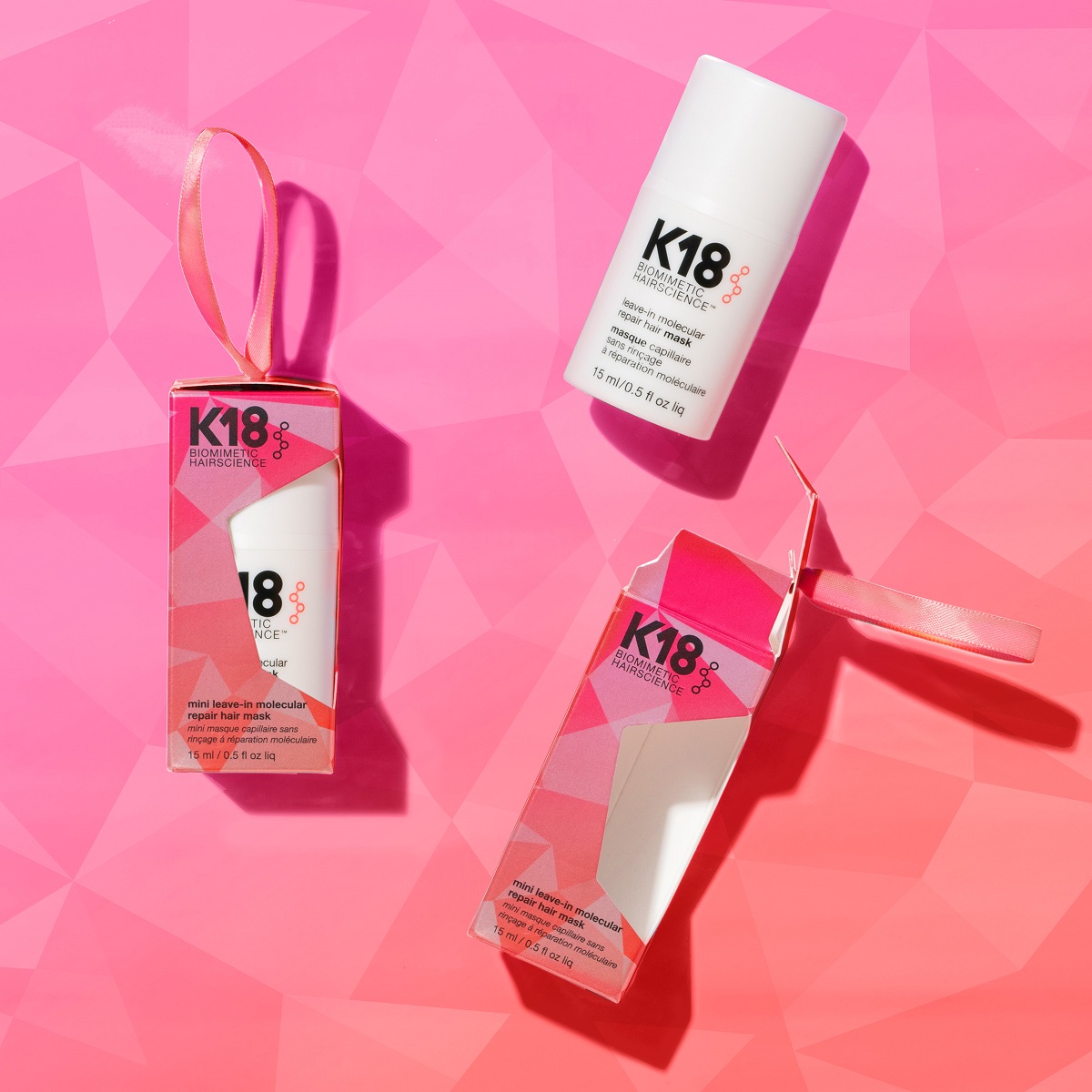 K-18 Несмываемая маска для молекулярного восстановления волос, 15 мл (K-18, ) фото 1