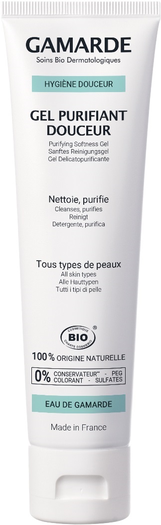 Гамард Нежный очищающий гель для лица Puryfing Softness Gel, 100 мл (Gamarde, Гигиена) фото 0
