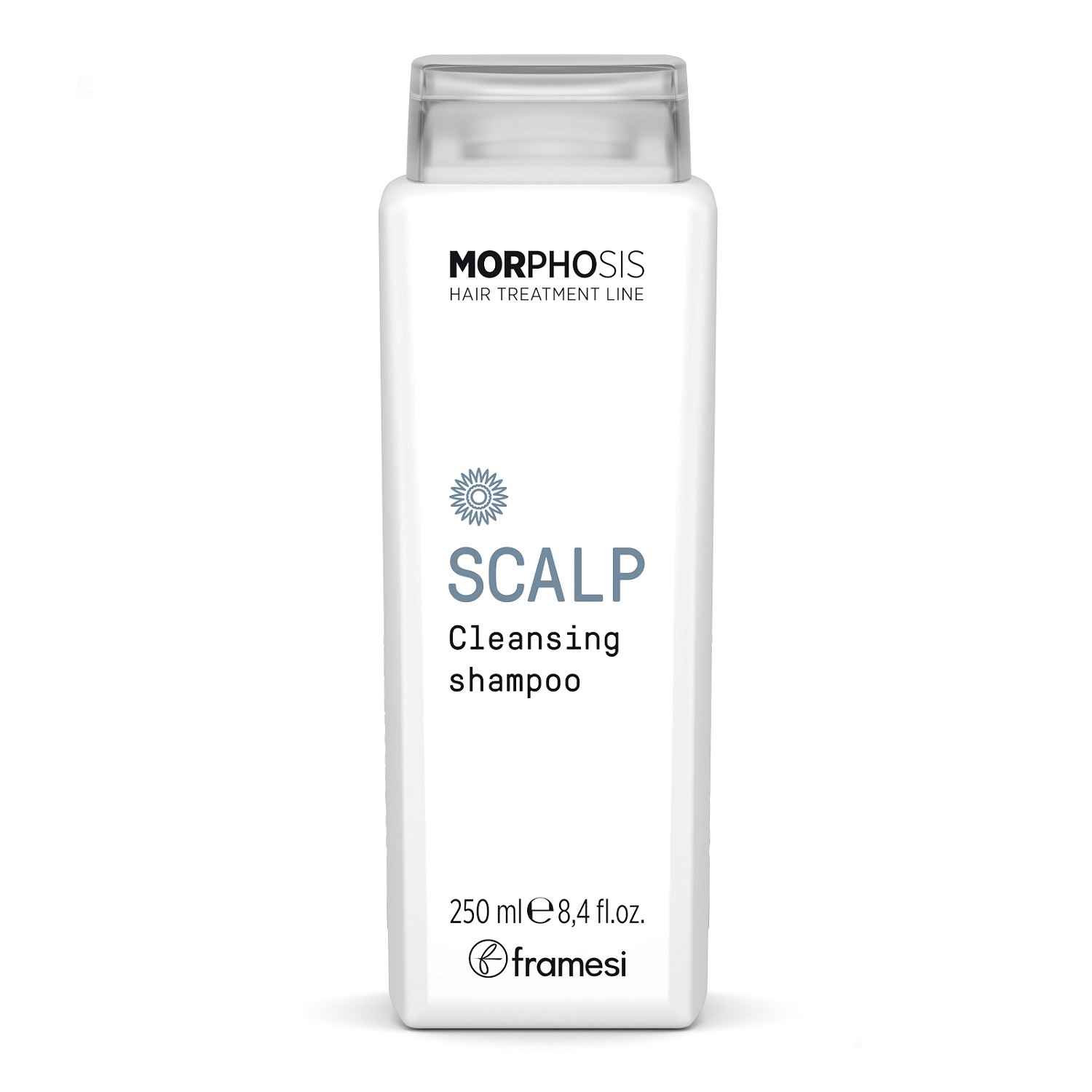 FRAMESI Очищающий шампунь для кожи головы Scalp Cleansing Shampoo, 250 мл (FRAMESI, Morphosis) framesi morphosis scalp detox эссенция детокс для кожи головы 150 мл