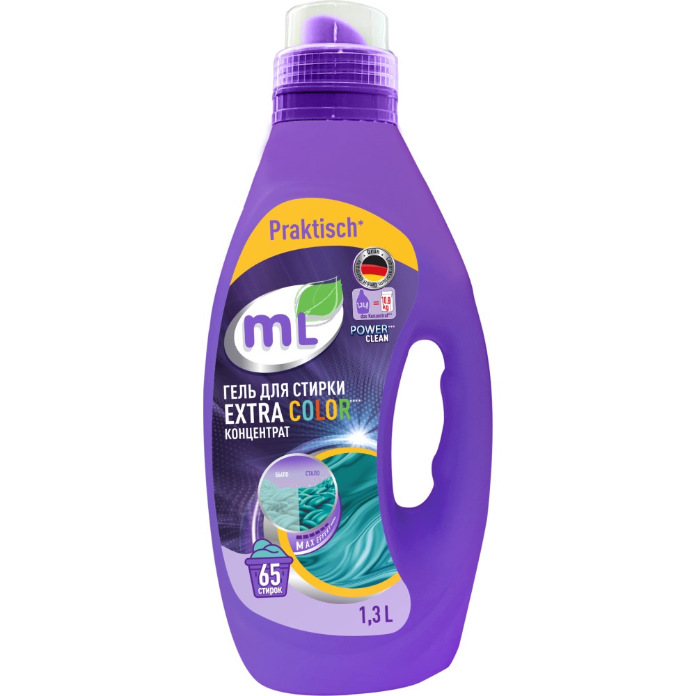 Майне Либе Гель-концентрат для стирки цветного белья Extra Color, 1,3 л (Meine Liebe, Стирка) фото 0