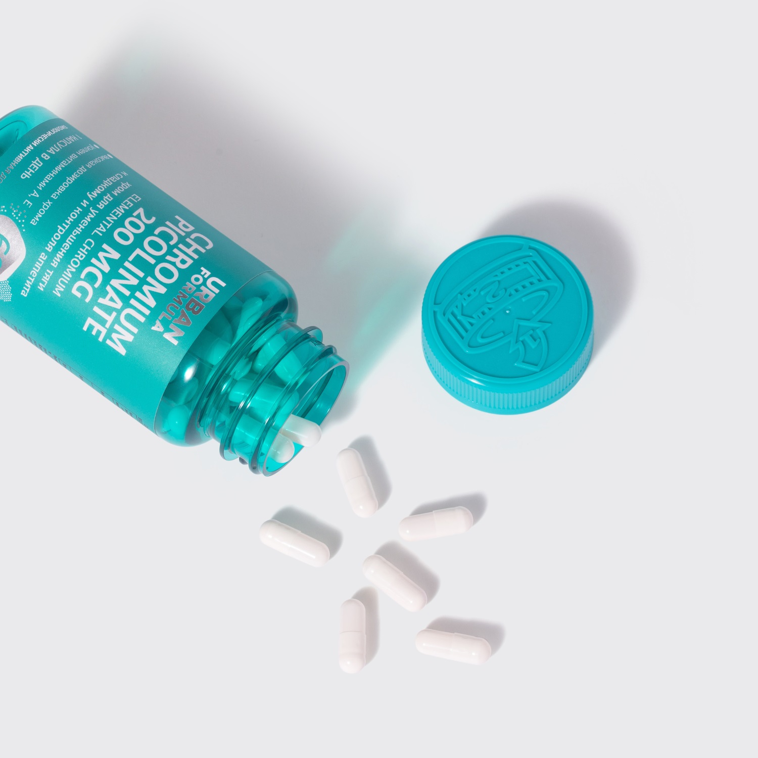 Урбан Формула Хрома пиколинат для похудения и снижения тяги к сладкому 200 мкг, 60 капсул (Urban Formula, Basic) фото 1