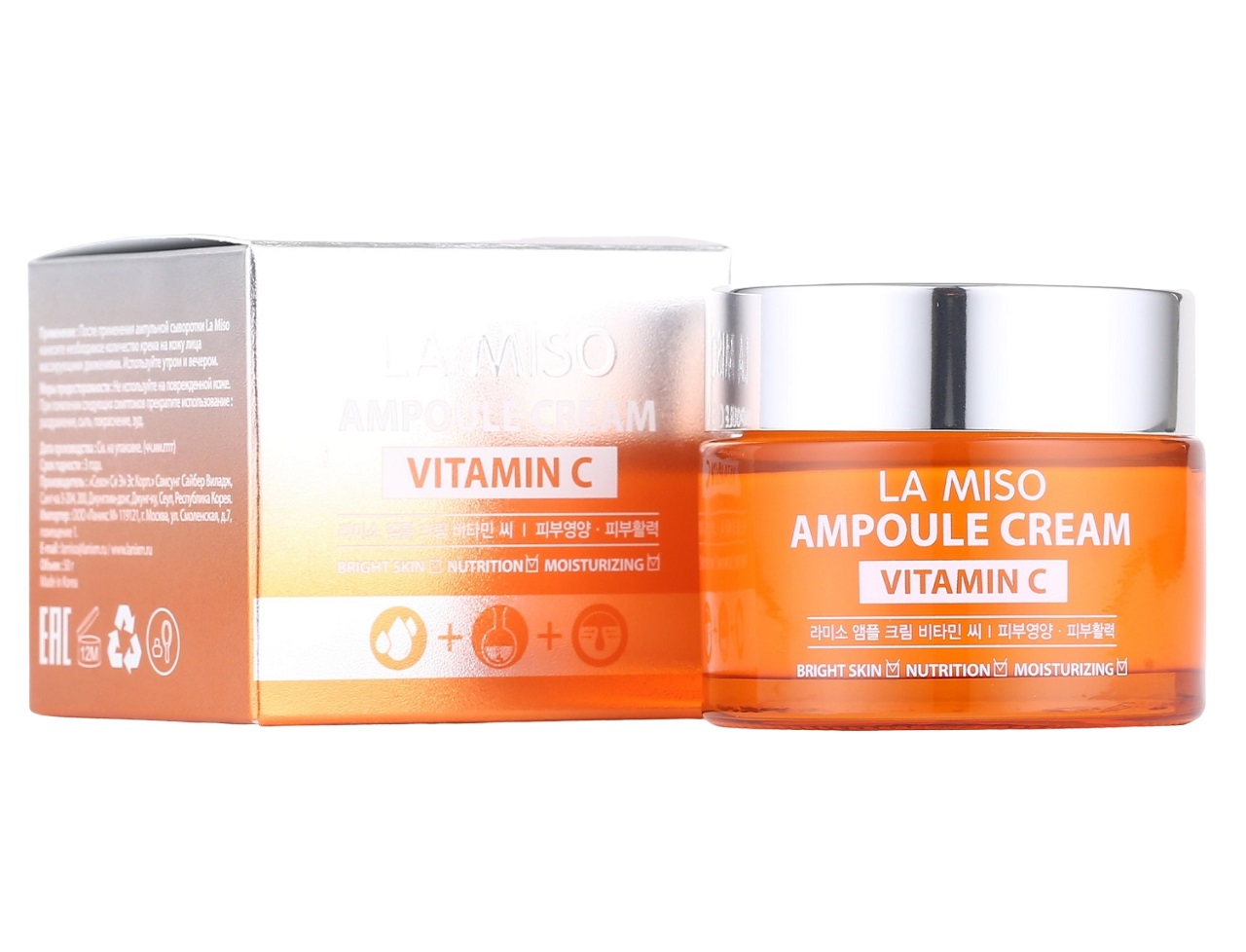 LA MISO Ампульный крем с витамином С Ampoule Cream Vitamin C, 50 г (LA MISO, Уход)