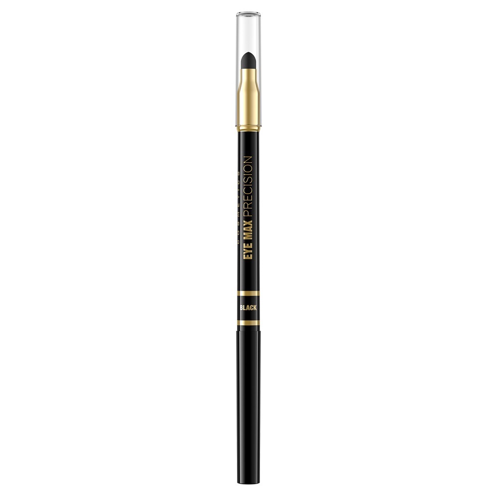 Eveline Cosmetics Автоматический карандаш с растушевкой Eye Max Precision, черный (Eveline Cosmetics, Декоративная косметика)