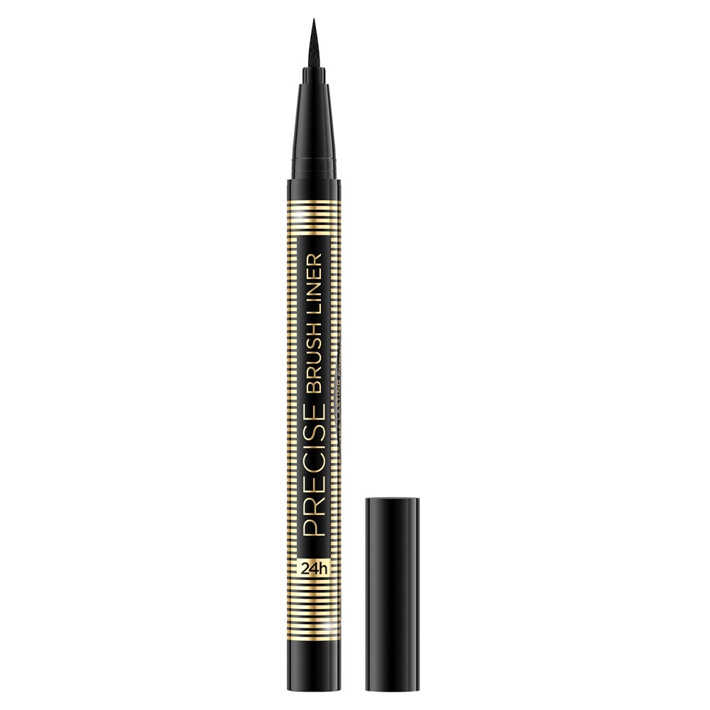 Эвелин Косметикс Ультрастойкая подводка для глаз Precise Brush Liner черная, 8 г (Eveline Cosmetics, Декоративная косметика) фото 0