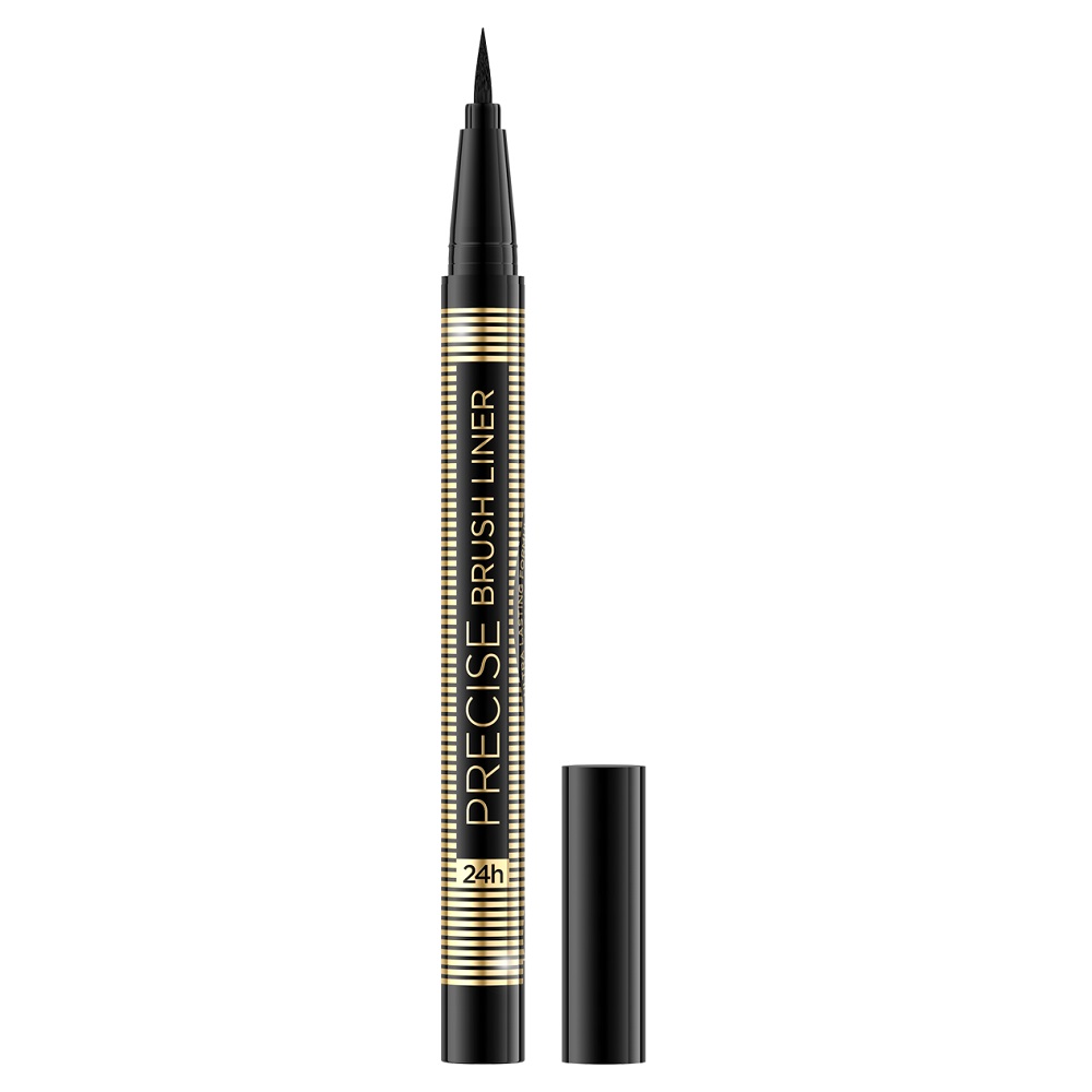 Eveline Cosmetics Ультрастойкая подводка для глаз Precise Brush Liner черная, 8 г (Eveline Cosmetics, Декоративная косметика)