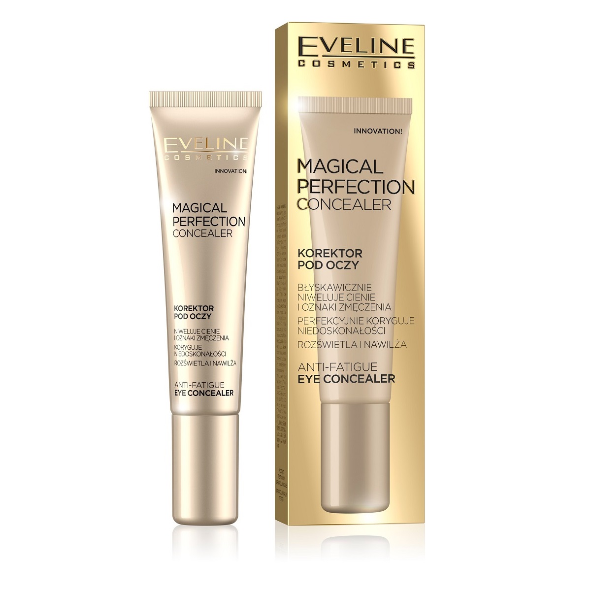 

Eveline Cosmetics Консилер под глаза Magical Perfection 01 Light, 15 мл (Eveline Cosmetics, Декоративная косметика), Декоративная косметика