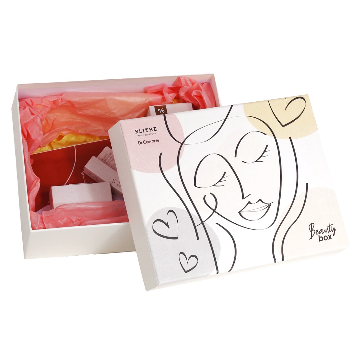 Доктор Сьюрикл Подарочный набор Hello, Kombucha!: крем, 150 мл + бальзам для губ, 3,7 г + мыло + маска Lovbod, 7 г (Dr. Ceuracle, Vegan Kombucha) фото 1