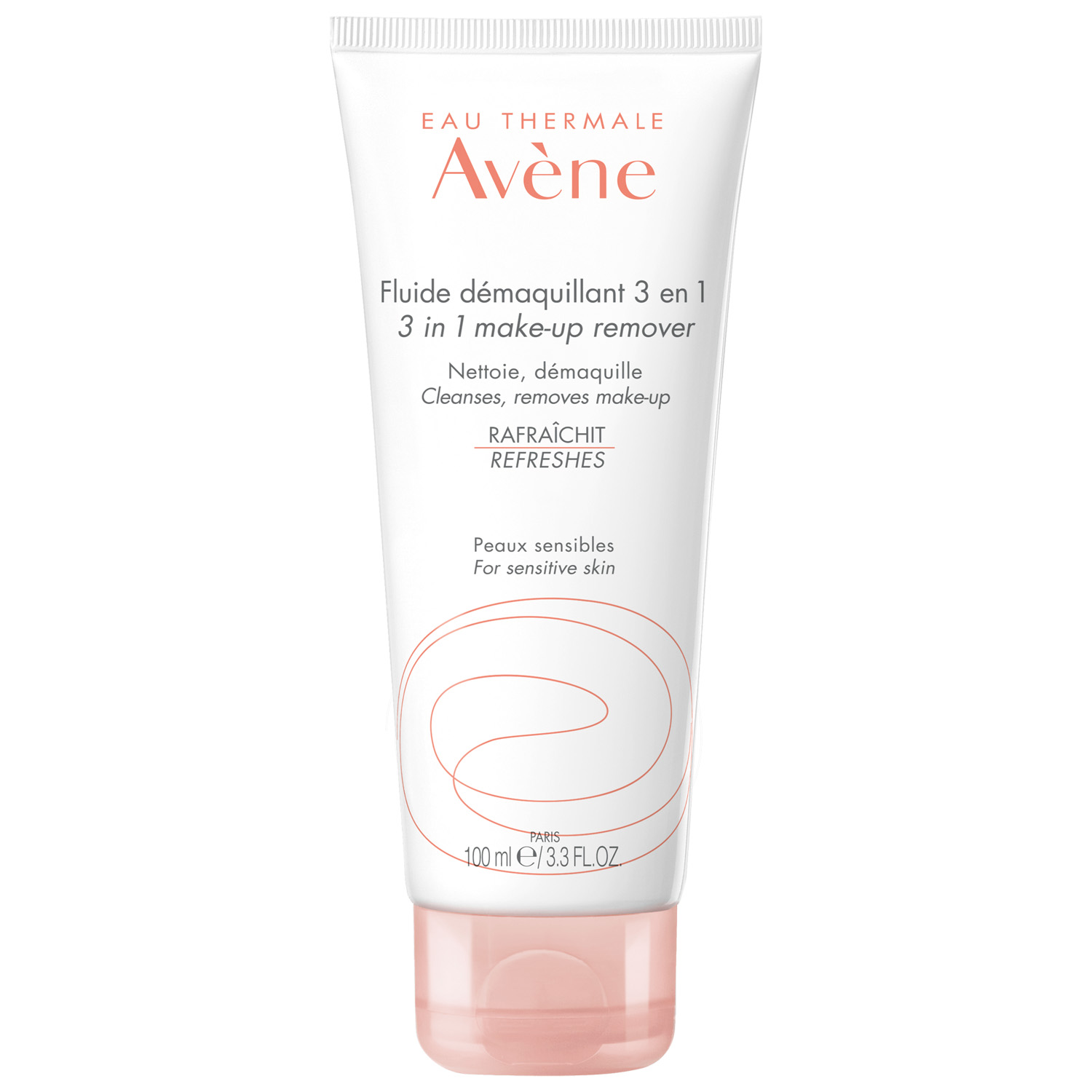 Авен Флюид для снятия макияжа 3 в 1, 100 мл (Avene, Sensibles) фото 0