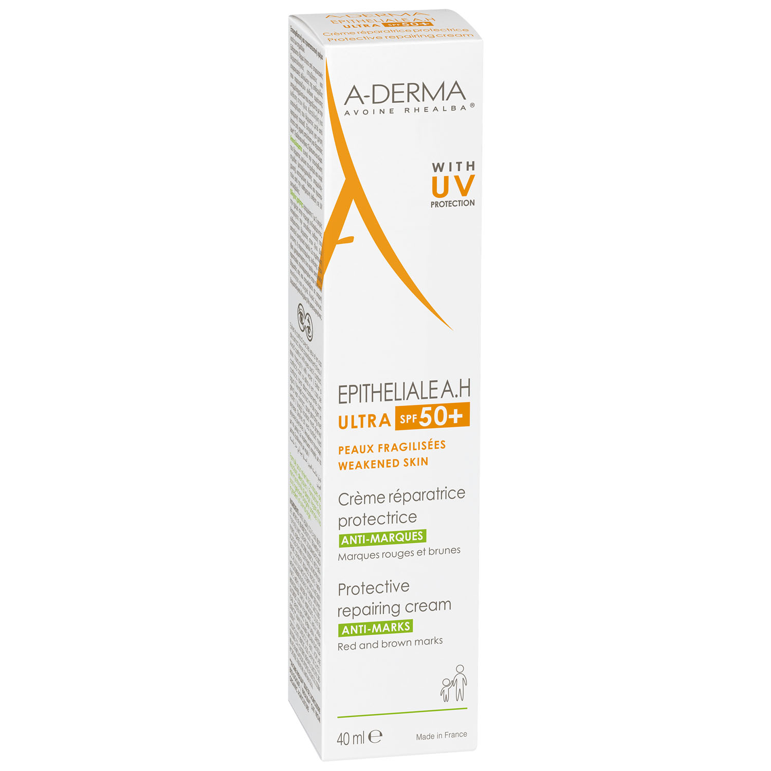 Адерма Защитный восстанавливающий крем Ultra SPF 50+, 40 мл (A-Derma, Epitheliale) Адерма Защитный восстанавливающий крем Ultra SPF 50+, 40 мл (A-Derma, Epitheliale) фото 10