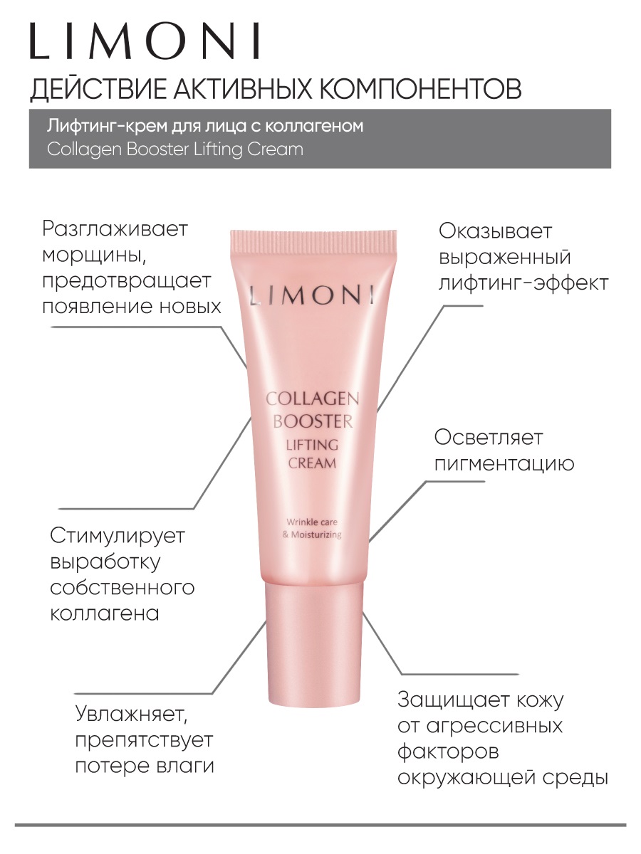 Лимони Подарочный дорожный набор Anti-Age Care Set, 4 х 25 мл (Limoni, Наборы) фото 11