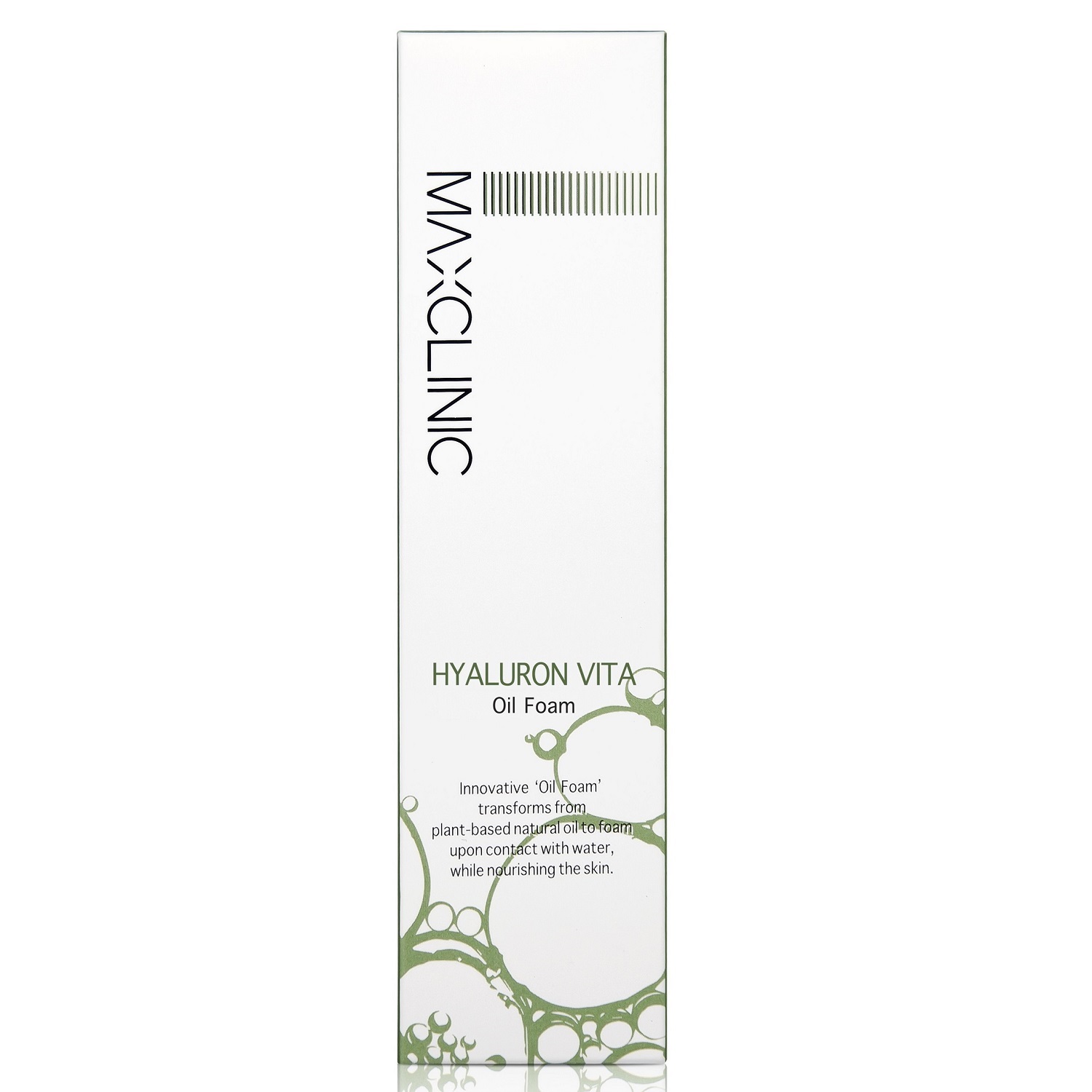 Макслиник Гидрофильное масло-пенка с гиалуроновой кислотой и витаминами Hyaluron Vita, 110 г (Maxclinic, Cleansing) фото 2