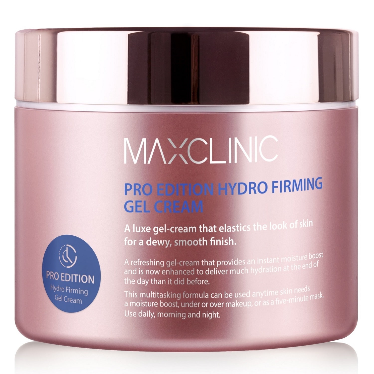 Maxclinic Укрепляющий крем-гель для эластичности и увлажнения кожи Pro-Edition Hydro Firming Gel Cream, 200 г (Maxclinic, Face Care) укрепляющий крем гель для эластичности и увлажнения кожи pro edition hydro firming gel cream 200 г