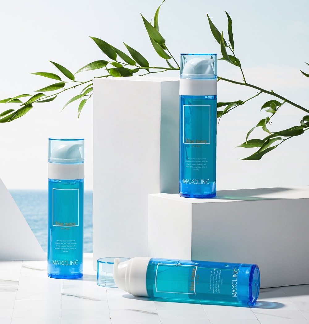 Макслиник Гидрофильное масло-пенка с маслом голубой пижмы для умывания Blue Tansy Oil, 110 г (Maxclinic, Cleansing) фото 3