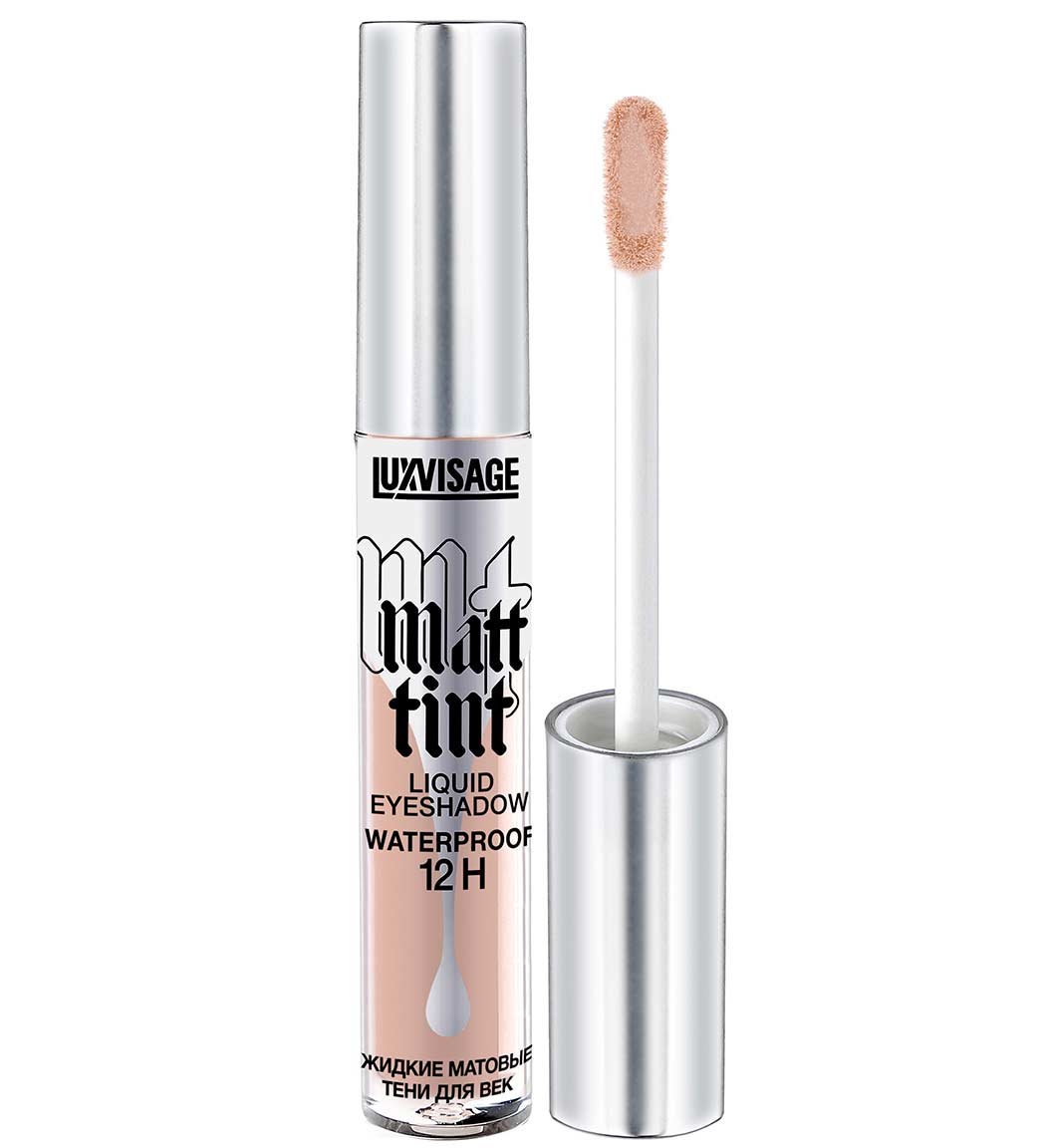 тени для век luxvisage тени жидкие матовые luxvisage matt tint waterproof 12h Luxvisage Жидкие матовые тени для век Matt Tint Waterproof 12H, 3 г (Luxvisage, Глаза)