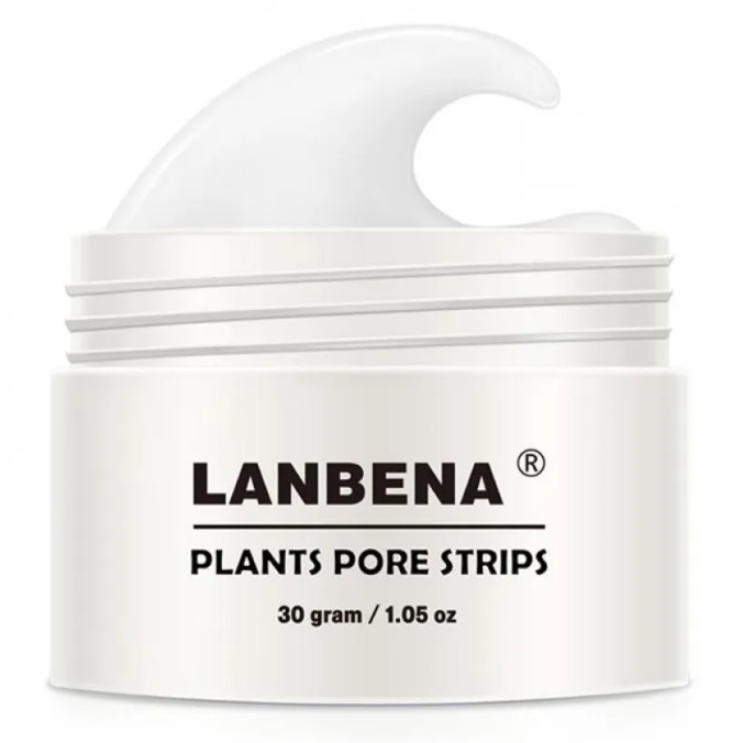 Ланбена Белая маска от черных точек Plants Pore Strips, 30 г (Lanbena, ) фото 0