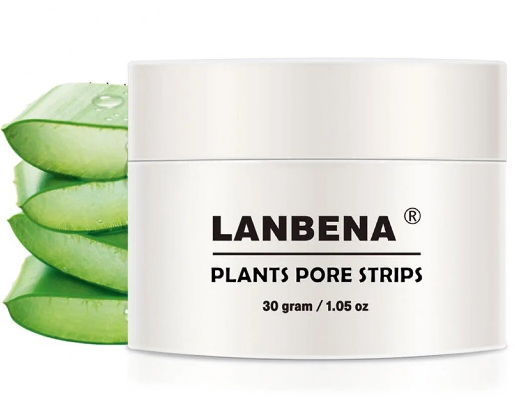 Ланбена Белая маска от черных точек Plants Pore Strips, 30 г (Lanbena, ) фото 1
