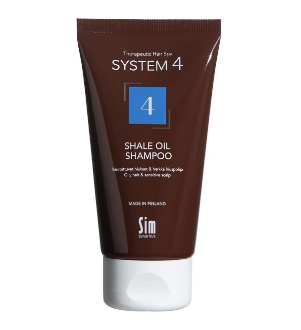 Sim Sensitive Шампунь № 4 для очень жирной и чувствительной кожи головы, 75 мл (Sim Sensitive, System 4) терапевтический шампунь 4 для очень жирной и чувствительной кожи головы system 4 4 shale oil shampoo 500 мл