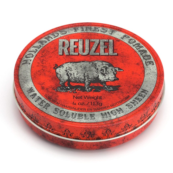цена Reuzel Помада средней фиксации для укладки мужских волос Water Soluble High Sheen Pig, 113 г (Reuzel, Стайлинг)