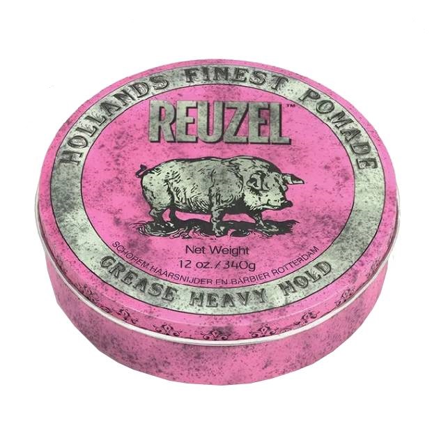 Рузел Помада сильной фиксации для укладки мужских волос Grease Heavy Hold Hog, 340 г (Reuzel, Стайлинг) фото 0