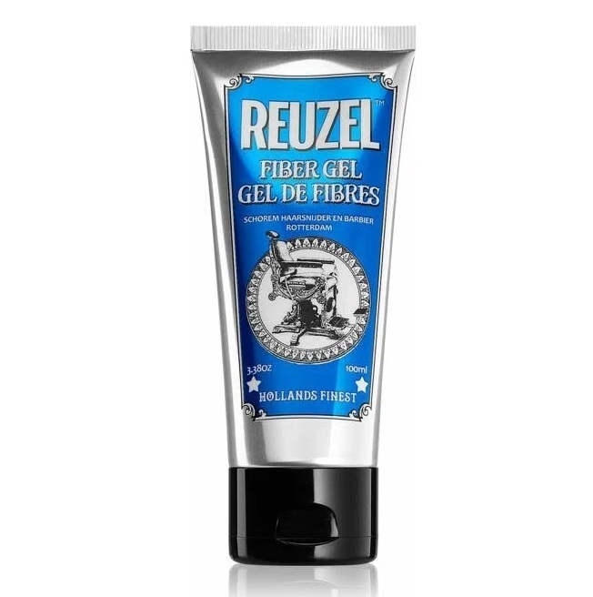 Reuzel Гель подвижной сильной фиксации для укладки мужских волос Fiber Gel, 100 мл (Reuzel, Стайлинг)