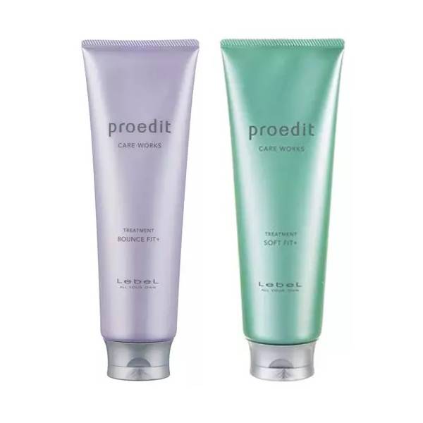 Лебел Набор Proedit Hair: маска Soft Fit 250 мл + маска Bounce Fit 250 мл (Lebel, Proedit Home) фото 0