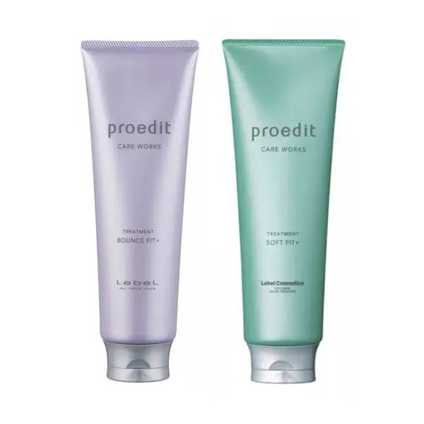 Лебел Набор Proedit Hair Plus: маска Soft Fit Plus 250 мл + маска Bounce Fit Plus 250 мл (Lebel, Proedit Home) фото 0