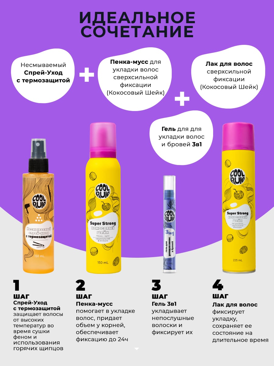  Лак для волос сверхсильной фиксации 