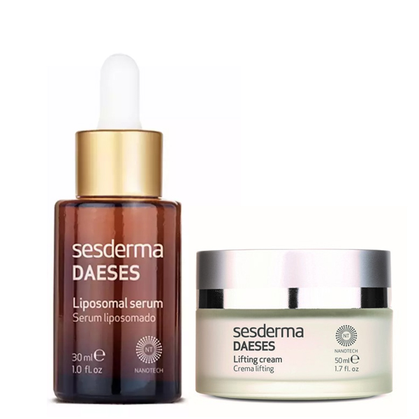 Sesderma Набор Лифтинг: сыворотка 30 мл + крем, 50 мл (Sesderma, Daeses) набор sesderma лифтинг крем daeses липосомальная сыворотка daeses 50 мл 30 мл