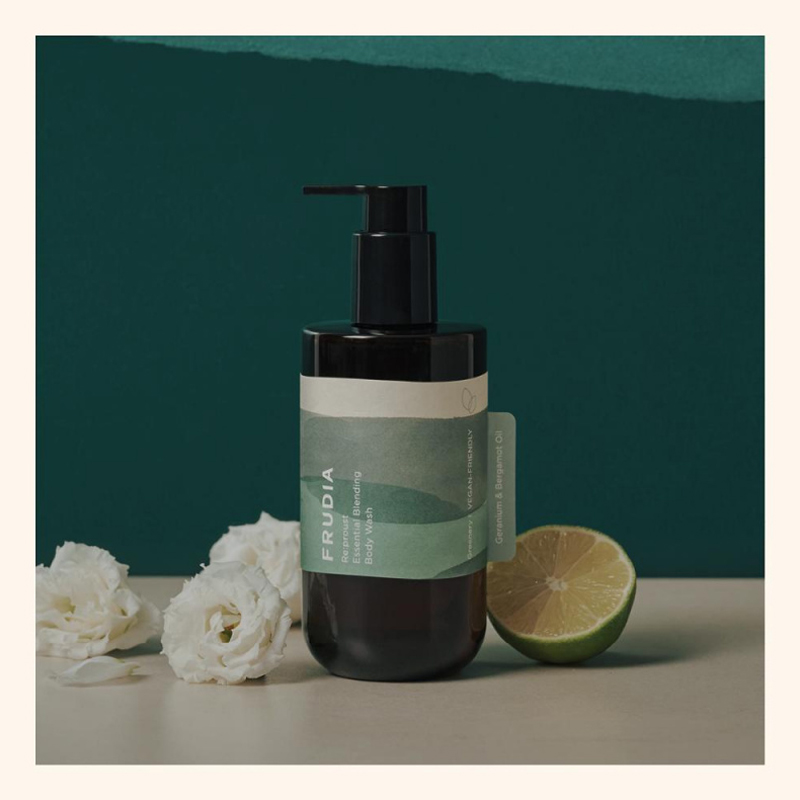 Фрудиа Гель для душа с маслами герани и бергамота 