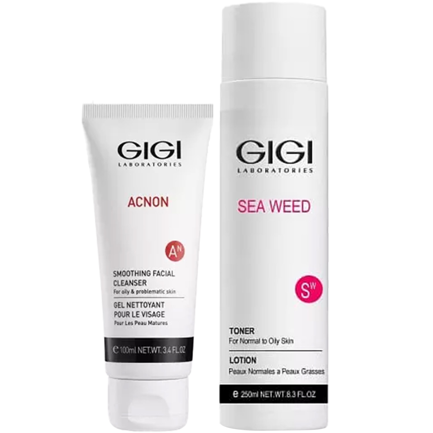 ДжиДжи Программа GiGi очищение: мыло для глубокого очищения 100 мл + тоник 250 мл (GiGi, Sea Weed) фото 5