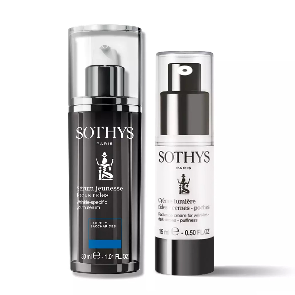 Sothys Набор Против морщин: сыворотка 30 мл + крем для век 15 мл (Sothys, Youth Anti-Age Serums)