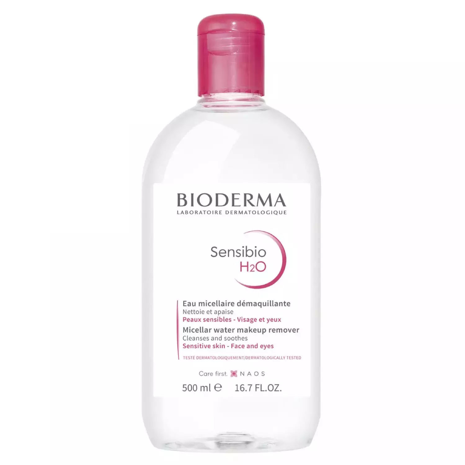 Биодерма Набор для ежедневного ухода за чувствительной кожей: крем, 40 мл + мицеллярная вода, 500 мл (Bioderma, Sensibio) фото 2