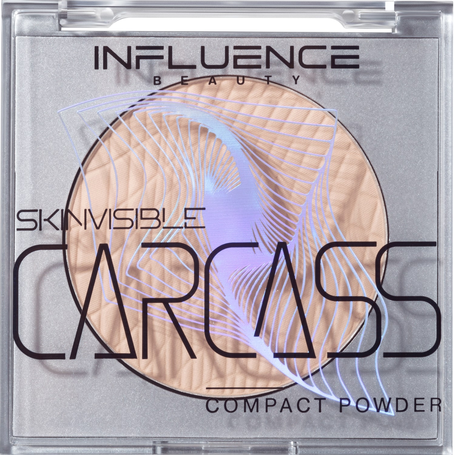 Легкая компактная пудра Skinvisible Carcass, тон 03: бежевый, 4,2 г (INFLUENCE beauty, Лицо)  Легкая компактная пудра Skinvisible Carcass, тон 03: бежевый, 4,2 г (INFLUENCE beauty, Лицо) фото 9