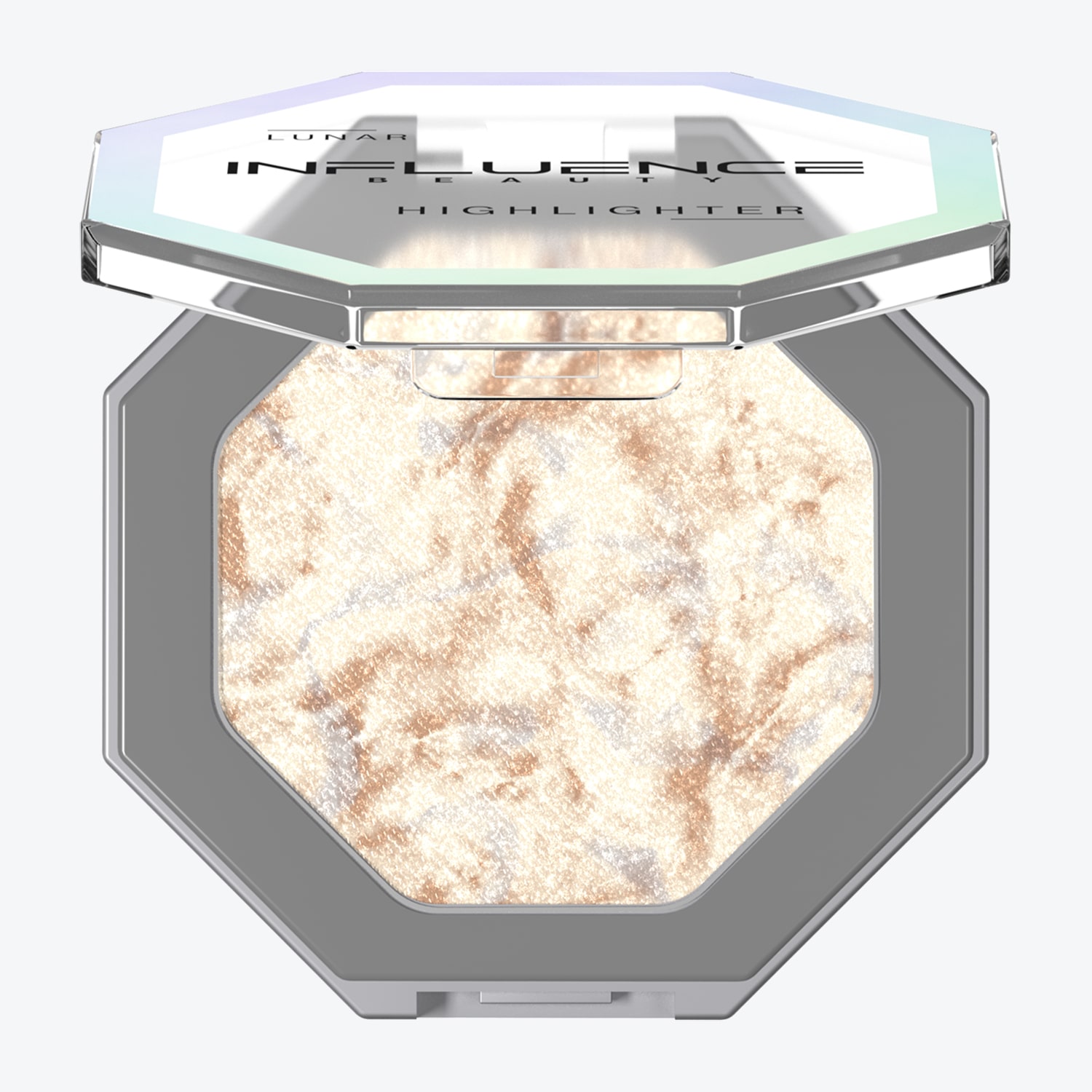 Хайлайтер Lunar с сияющими частицами, серебряный, 4,8 г (INFLUENCE beauty, Лицо)  Хайлайтер Lunar с сияющими частицами, серебряный, 4,8 г (INFLUENCE beauty, Лицо) фото 4