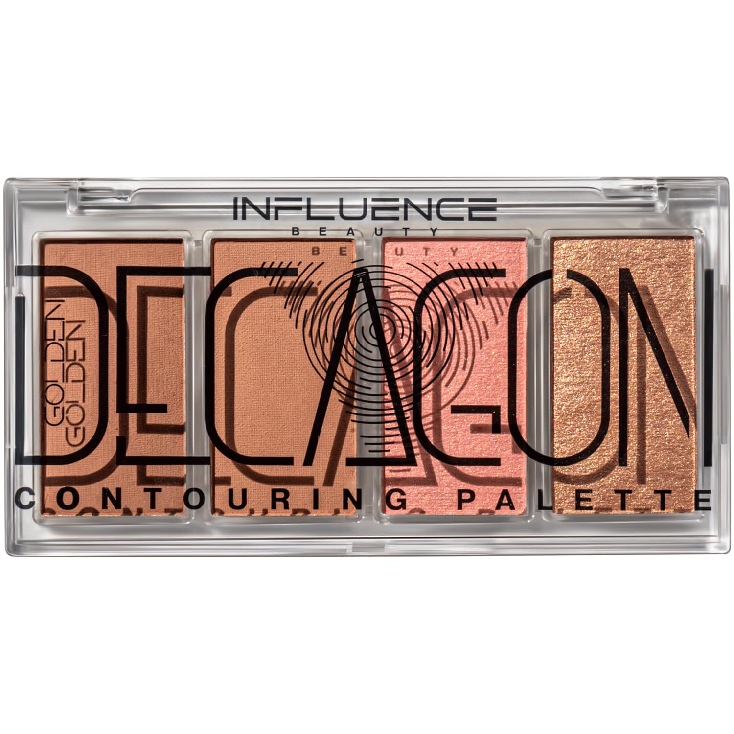 Палетка контуринга Golden Decagon для скульптурирования лица, 10 г (INFLUENCE beauty, Лицо)  Палетка контуринга Golden Decagon для скульптурирования лица, 10 г (INFLUENCE beauty, Лицо) фото 8