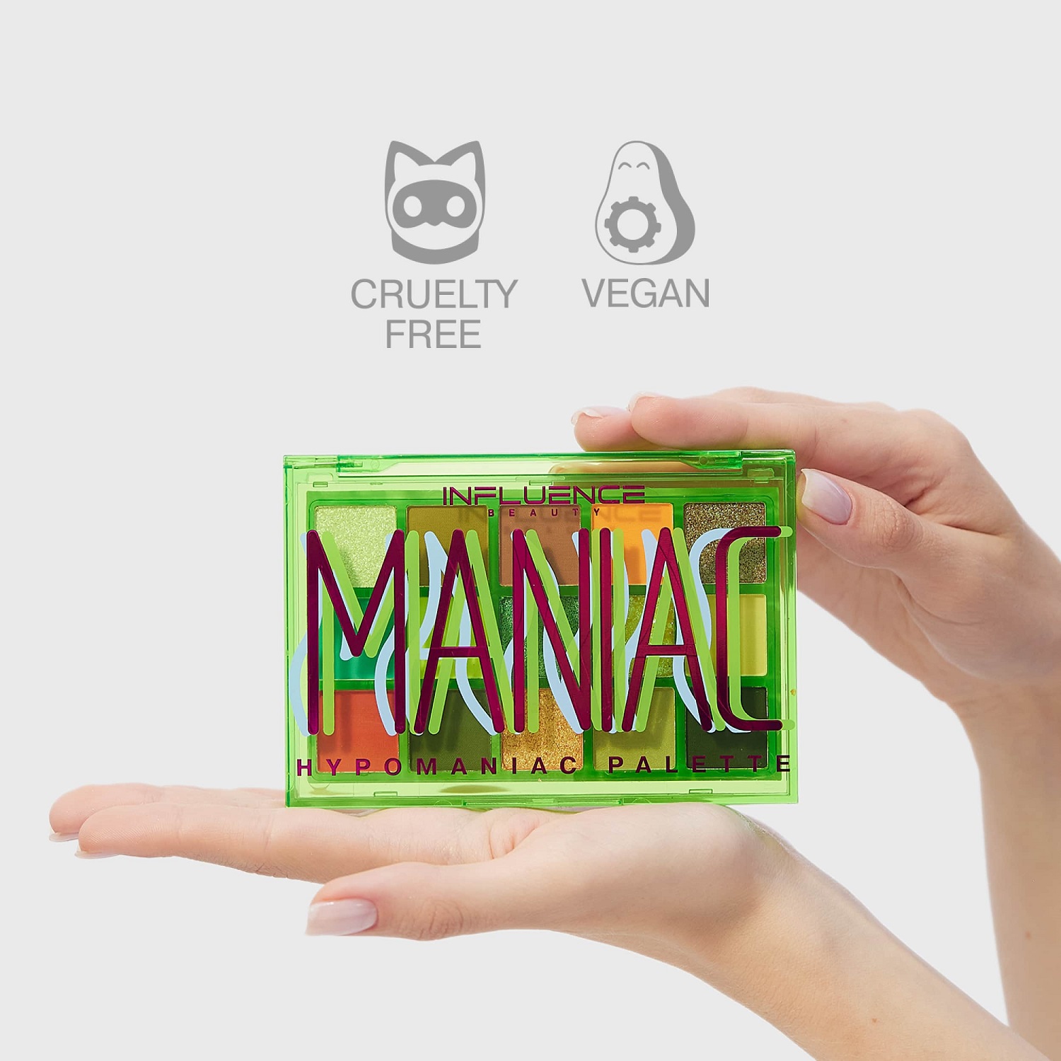  Палетка теней Hypomaniac из 15 оттенков, 15 г (INFLUENCE beauty, Глаза) фото 7