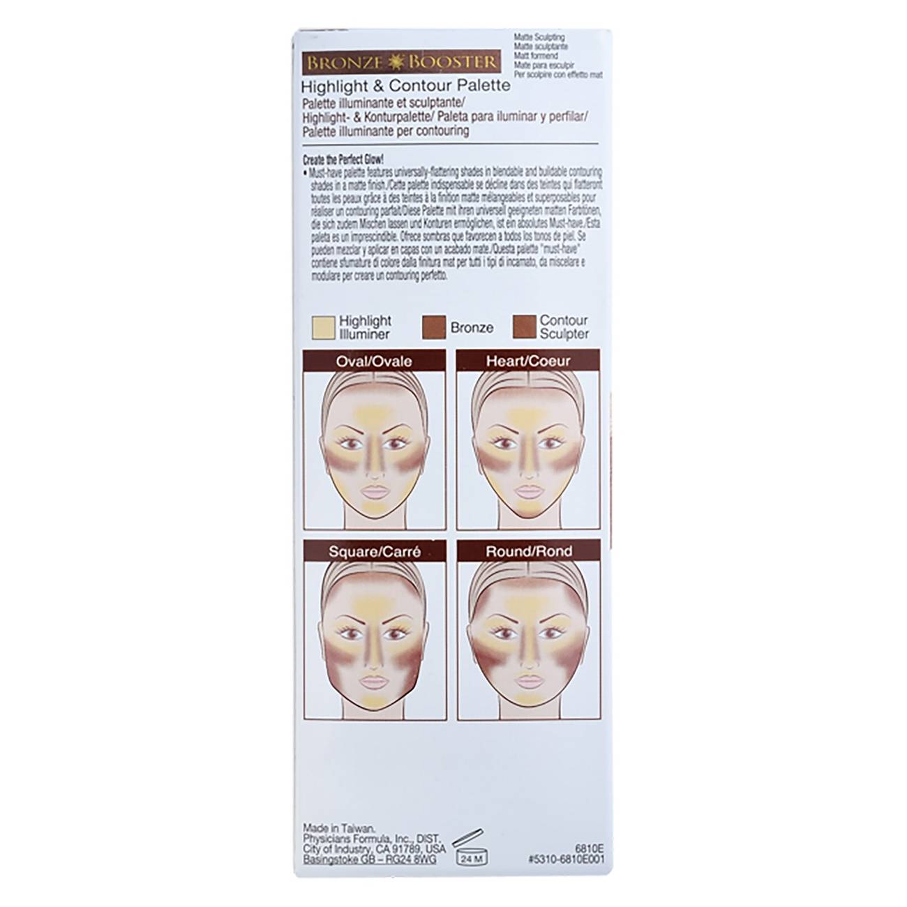 Физишенс Формула Палетка для контуринга Bronze Booster Glow-Boosting Strobe and Contour Palette, 9 г (Physicians Formula, Лицо) фото 3