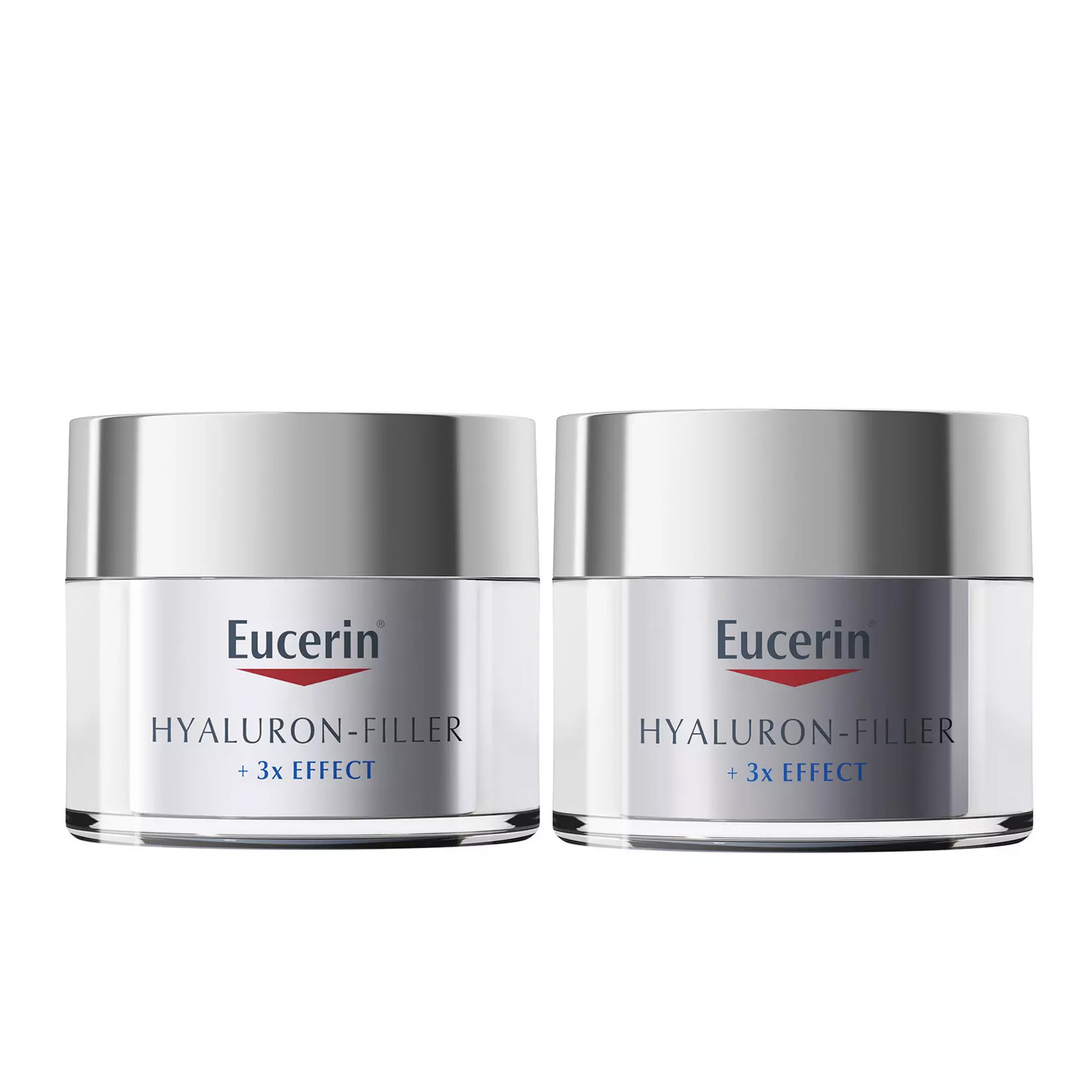 Eucerin Набор для чувствительной кожи: дневной крем 50 мл + ночной крем 50 мл (Eucerin, Hyaluron-Filler)