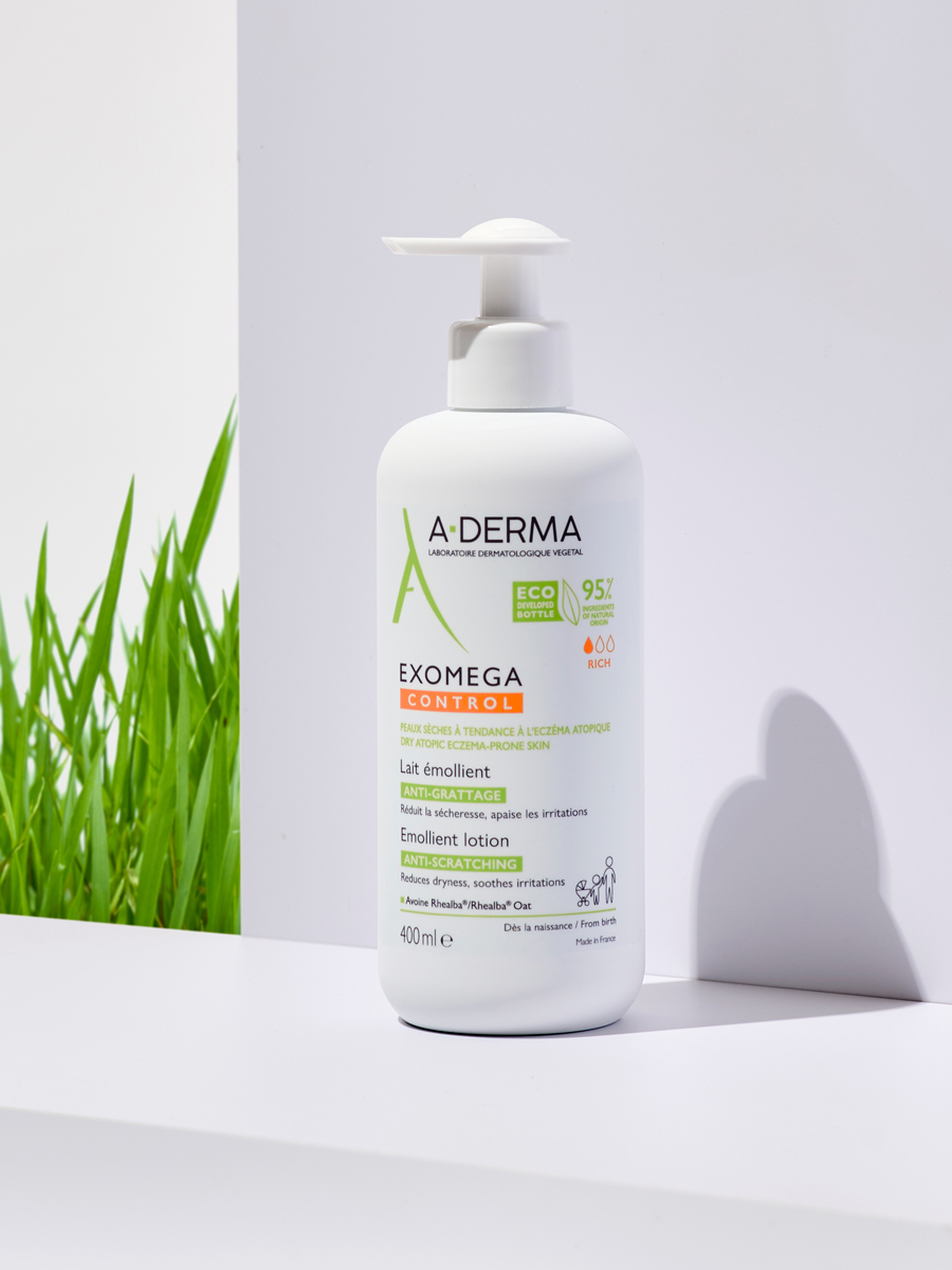 Адерма Смягчающий лосьон для лица и тела, 400 мл (A-Derma, Exomega Control) фото 7