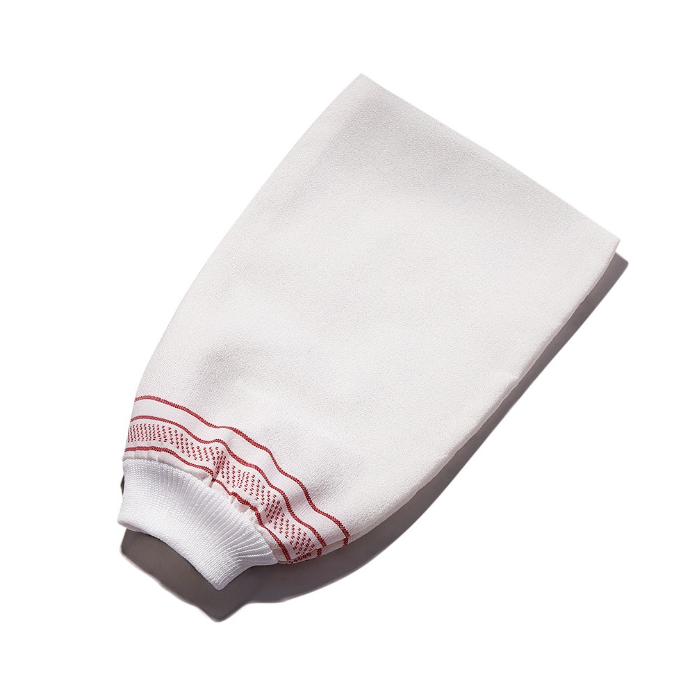 Зейтун Шелковая рукавица кесе для пилинга тела, жесткая (Zeitun, Authentic) фото 4