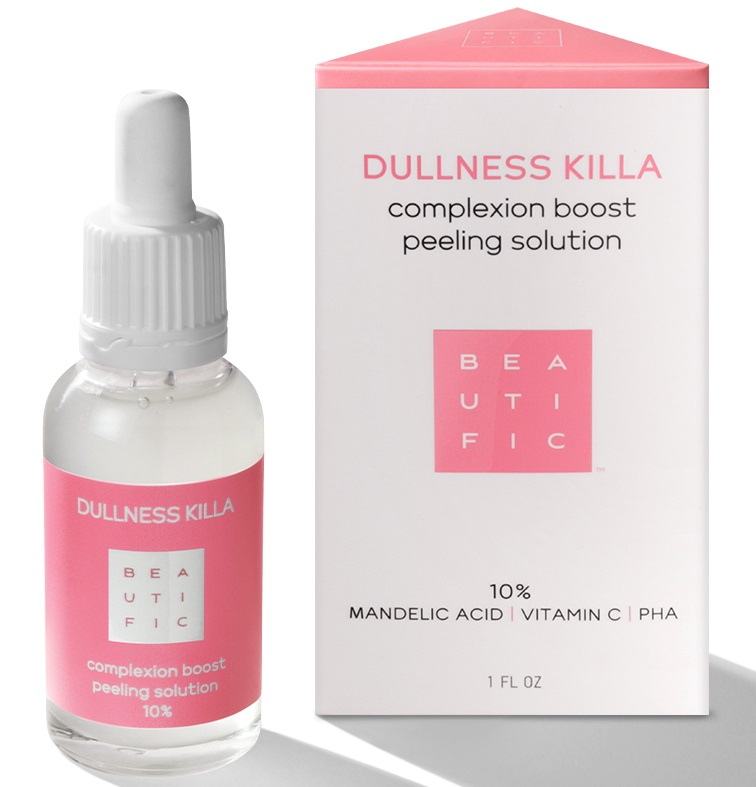 Beautific Всесезонный пилинг Dullness Killa с миндальной и PHA-кислотами, 30 мл (Beautific, Face)