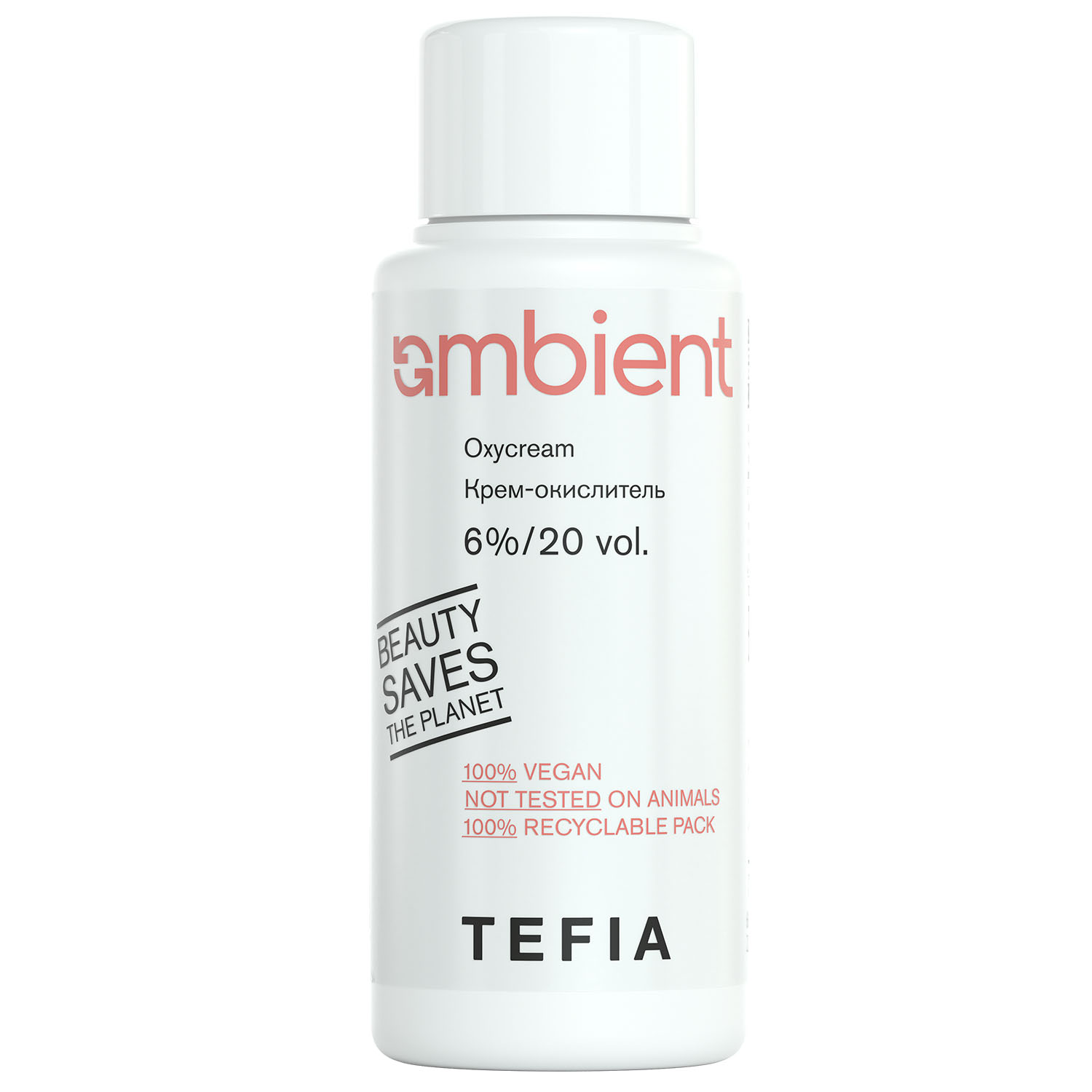 Тефия Крем-окислитель Oxycream 6% 20 vol., 60 мл (Tefia, Ambient) фото 0