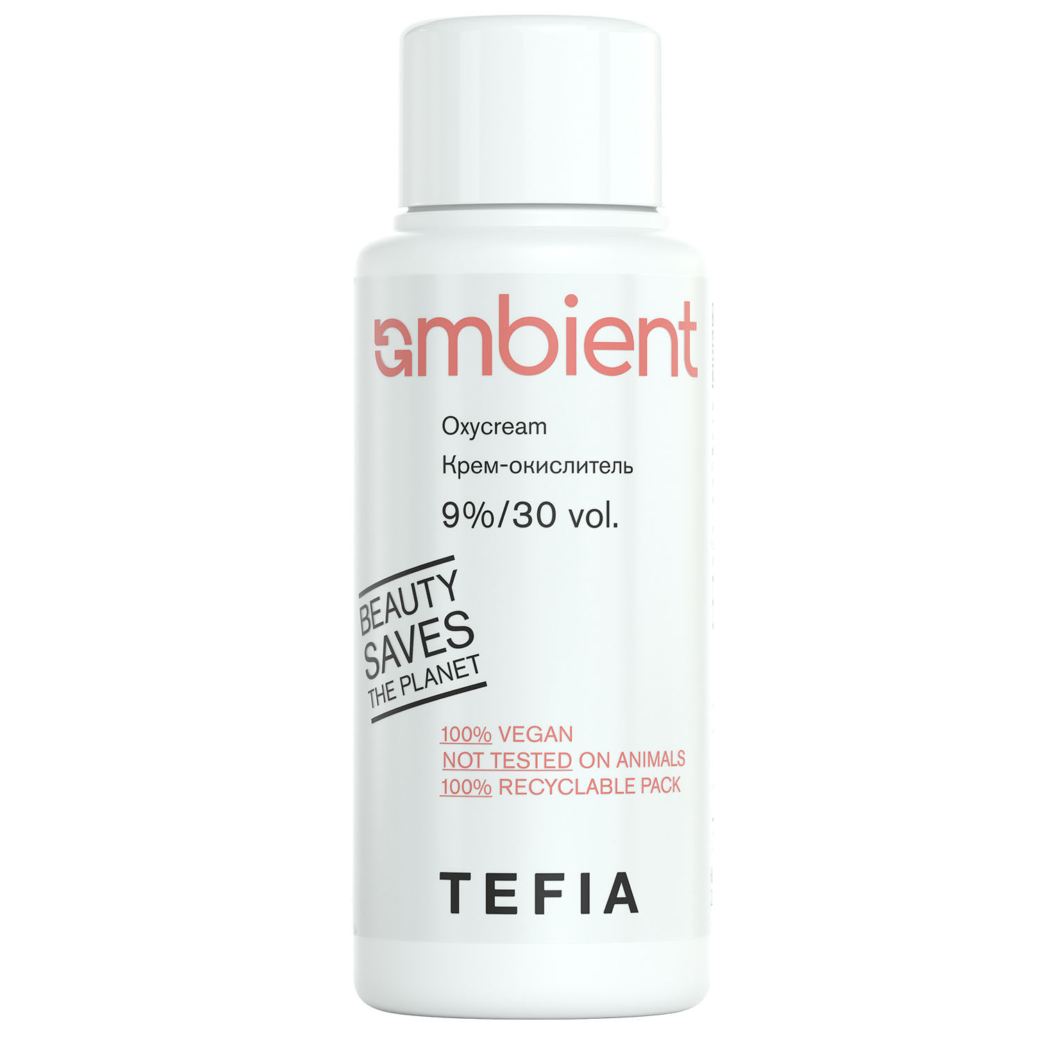 Тефия Крем-окислитель Oxycream 9% 30 vol., 60 мл (Tefia, Ambient) фото 0