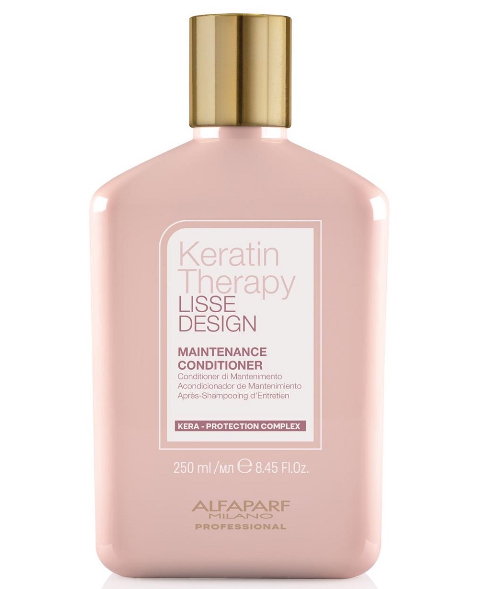 Alfaparf Milano Кератиновый кондиционер для гладкости волос Maintenance Conditioner, 250 мл (Alfaparf Milano, Keratin Therapy Lisse Design) кондиционер для волос olaplex кондиционер система защиты волос no 5 bond maintenance conditioner