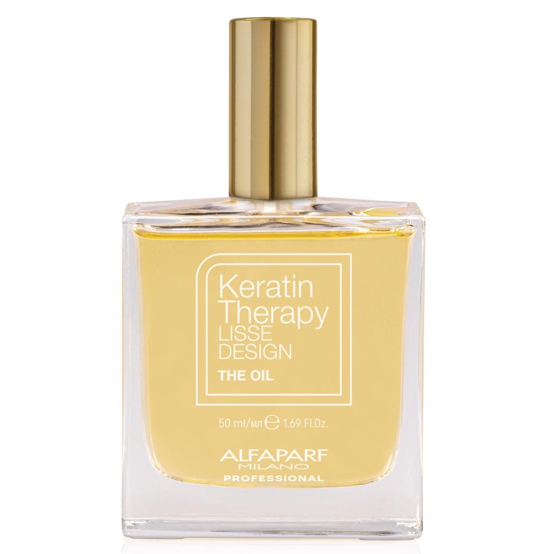  Кератиновое масло для волос The Oil, 50 мл (Alfaparf Milano, Keratin Therapy Lisse Design) фото 0