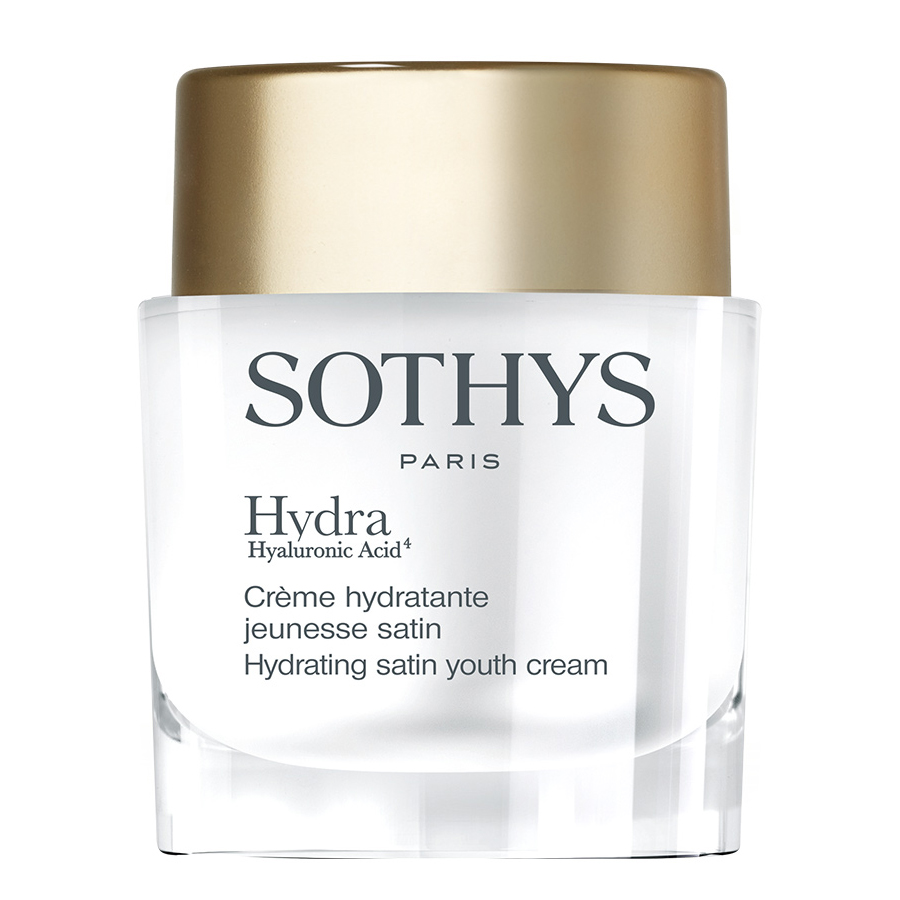 Sothys Легкий увлажняющий омолаживающий крем Hydrating satin youth cream, 50 мл (Sothys, Hydra Hyaluronic Acid 4) sothys легкий увлажняющий омолаживающий крем hydra hyaluronic acid4 hydrating satin youth cream 15 мл